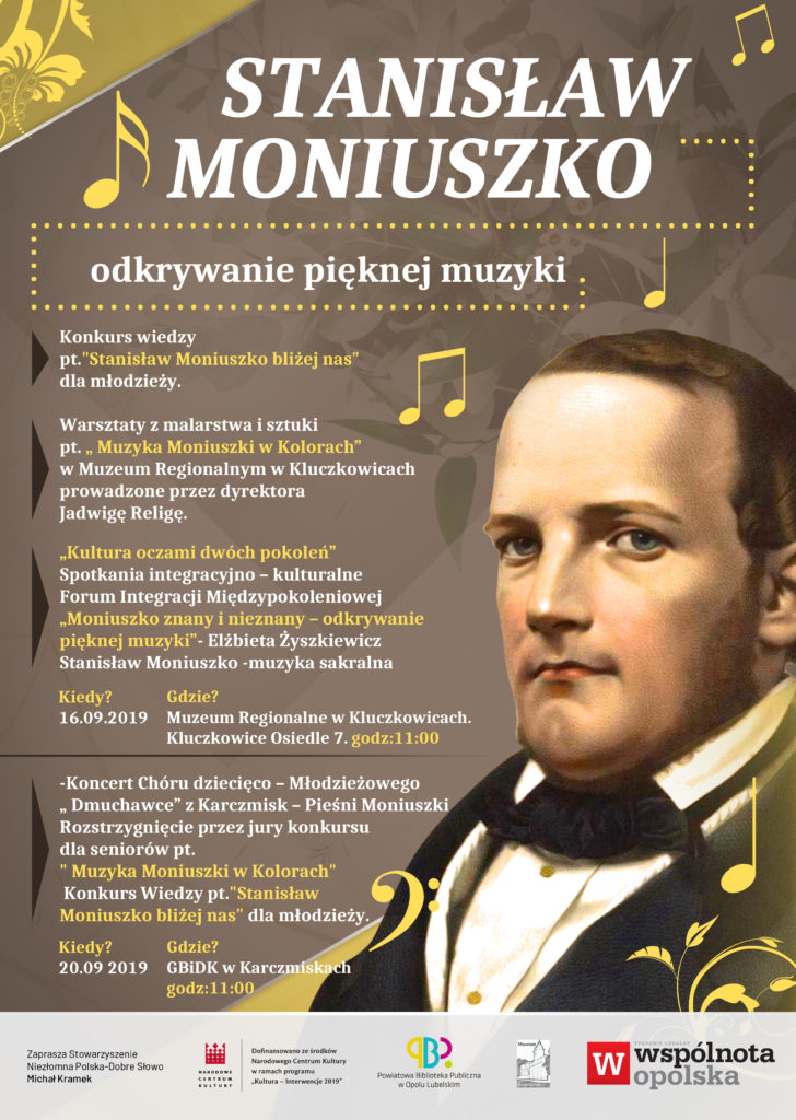 "Stanisław Moniuszko, odkrywanie pięknej muzyki"